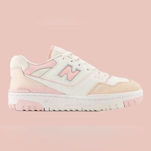 🩷🤍 Pink and White New Balance 550s 🩷🤍